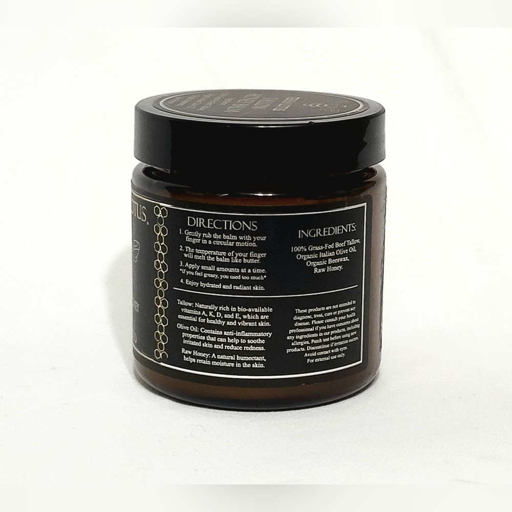 Terra Lotus Tallow Honey Balm, Hydrated And Radiant Skin - Picture 3 of 4
